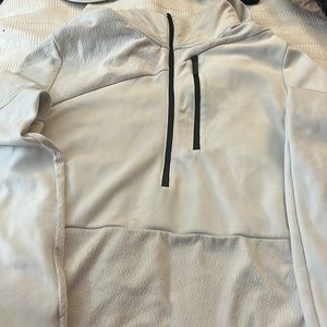 Reebok half zipper hoodie, white men’s size medium